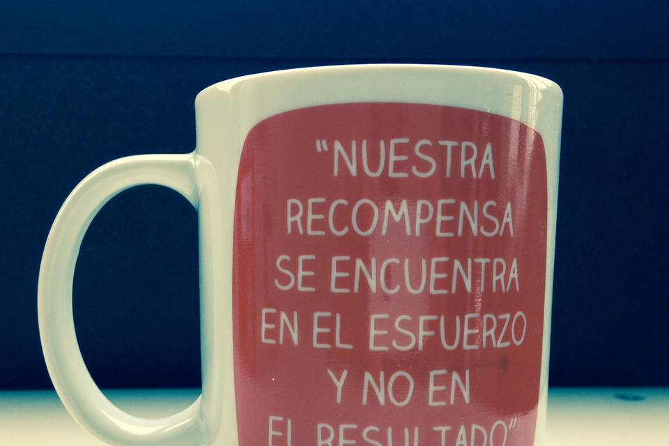 Taza para boda