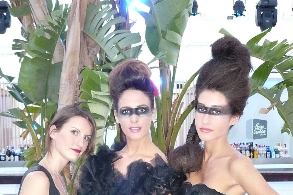 Desfile Matrix, peluquería