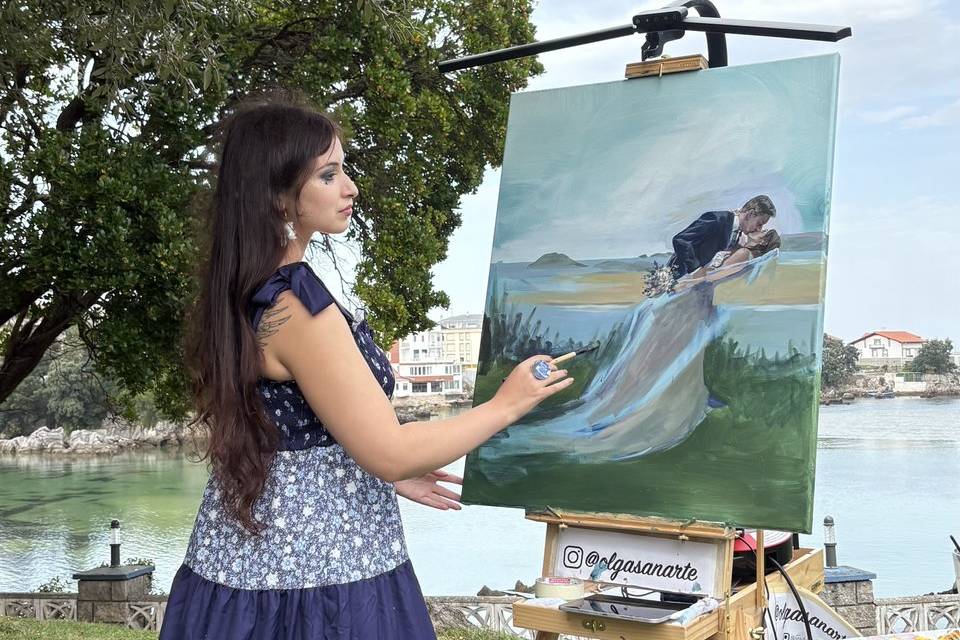 Live painting