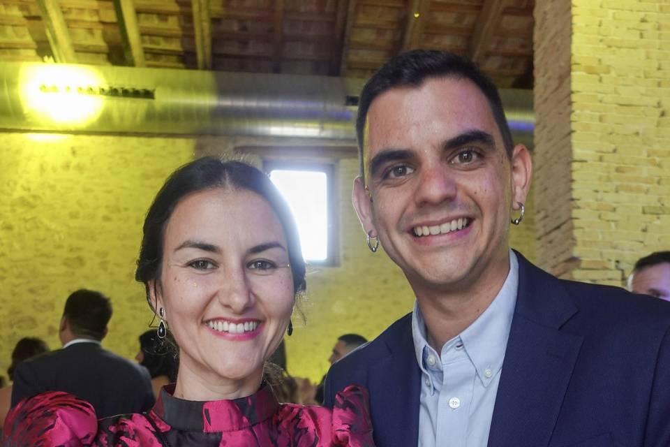 Invitados con retrato