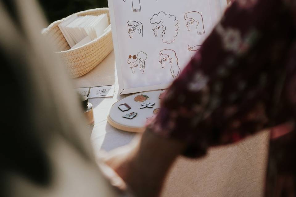 La Retratería Live Art