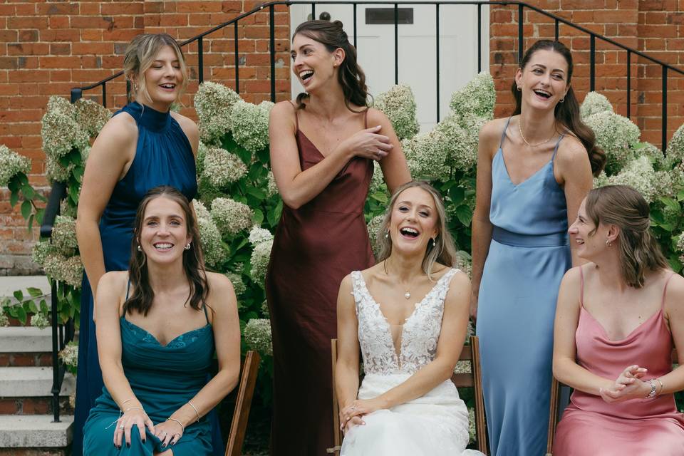 Maquillaje y peinado de novia