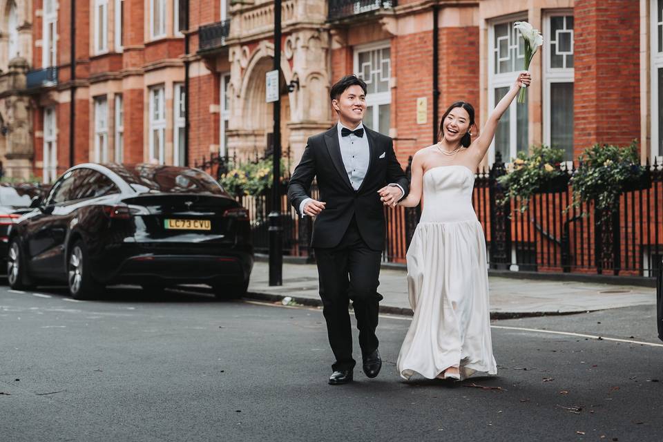 Maquillaje y peinado de novia