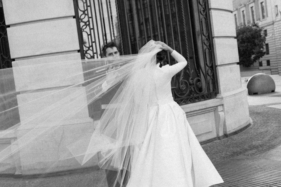 Maquillaje y peinado de novia