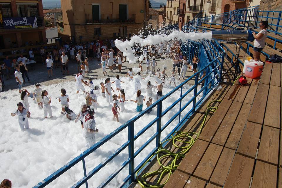 Fiesta de la espuma