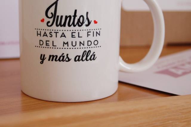 Taza romántica