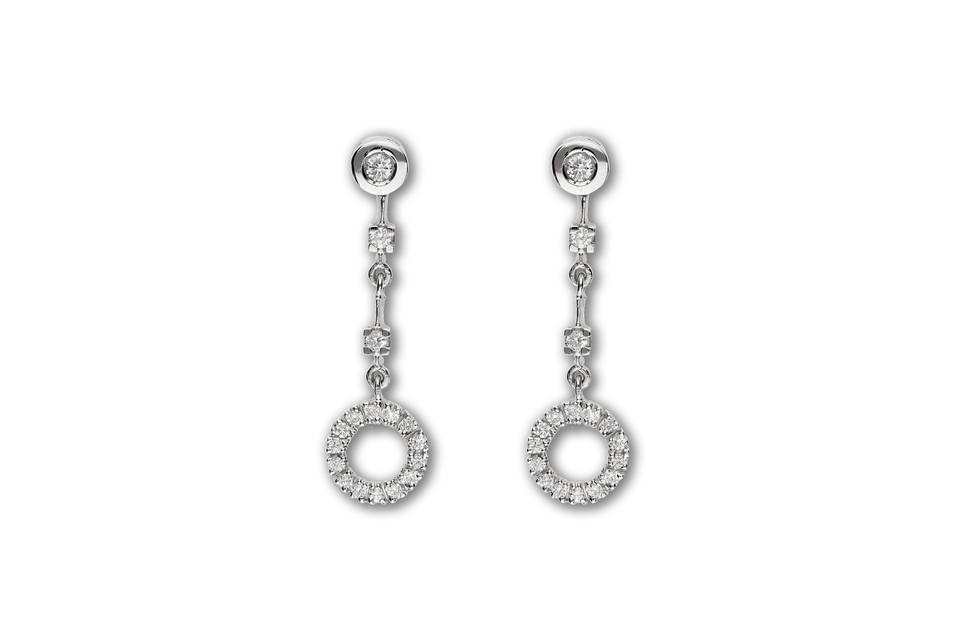 Pendientes diamantes