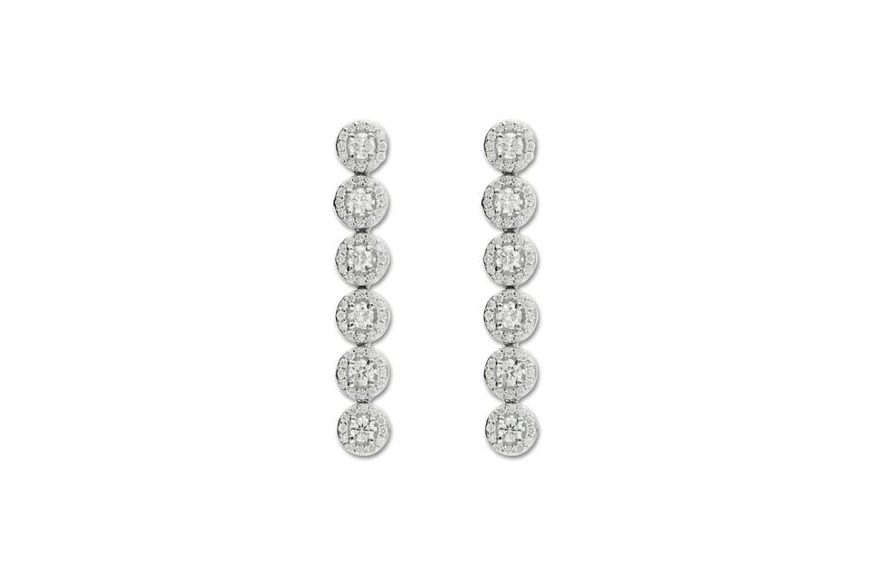 Pendientes diamantes