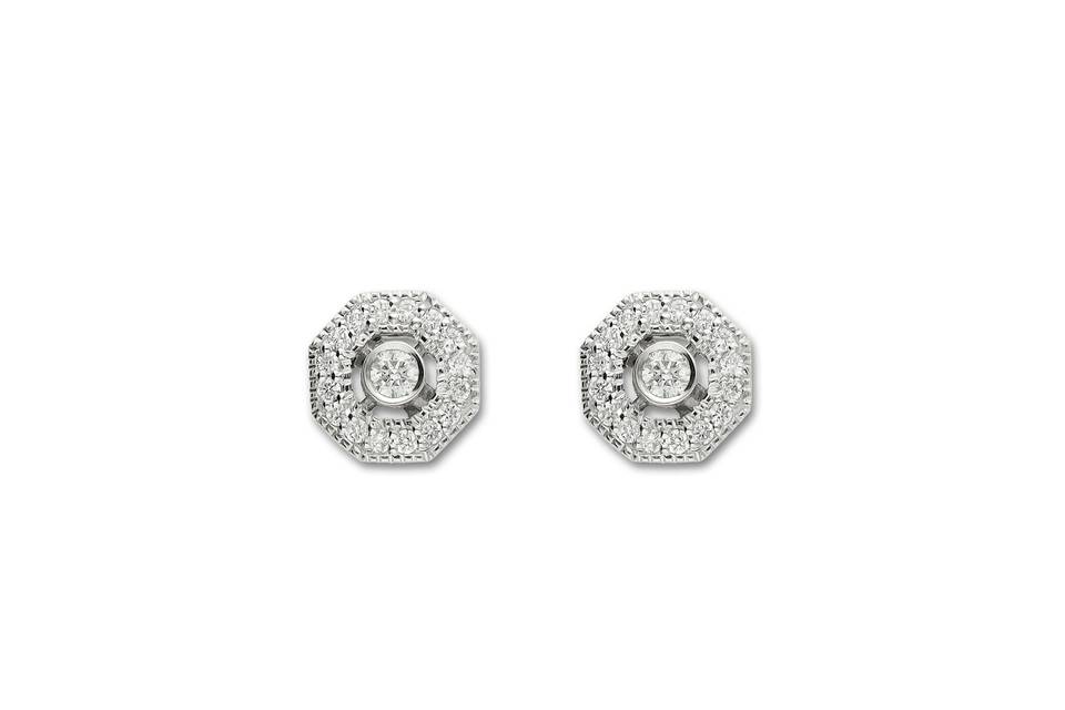 Pendientes diamantes