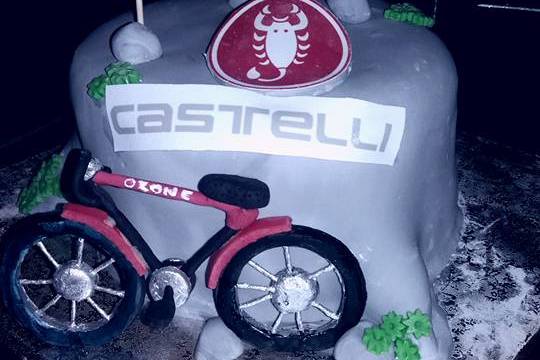 Tarta de ciclista