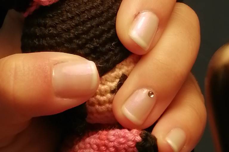 Detalle de la manicura