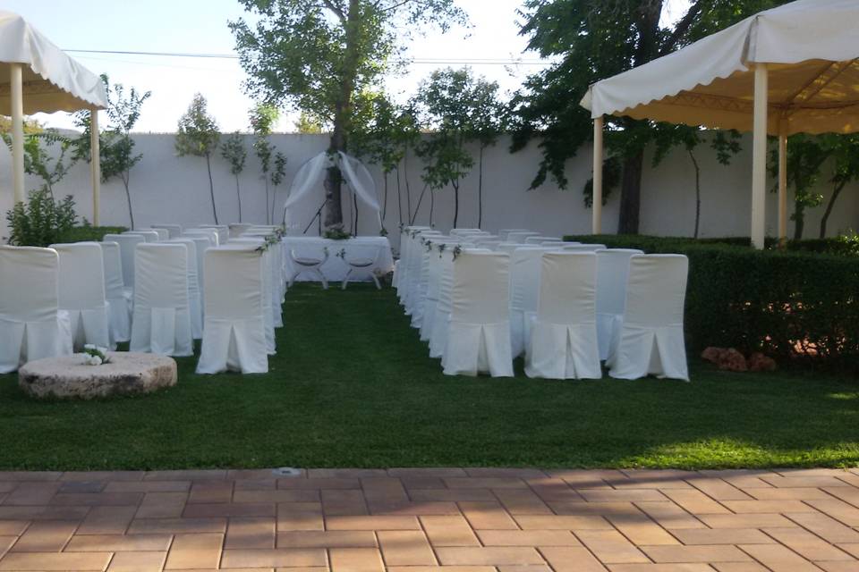 Decorado con alpacas