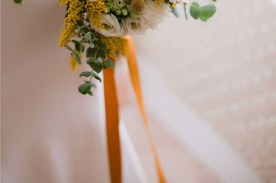 Ramo novia amarillo