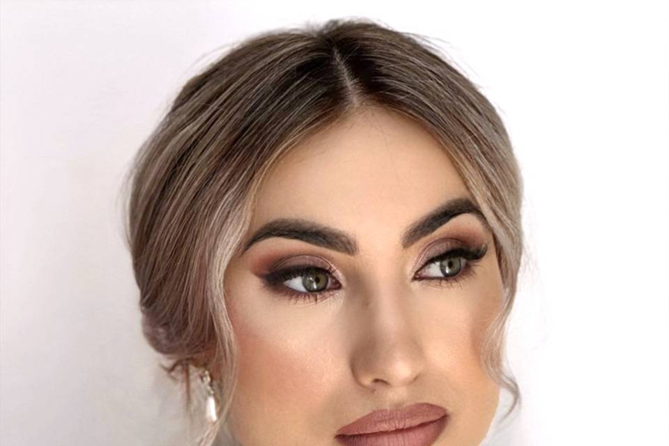 Maquillaje de novia nude