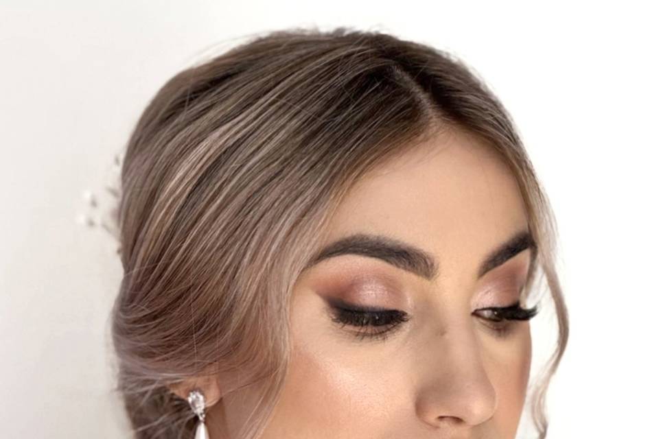 Maquillaje de novia nude