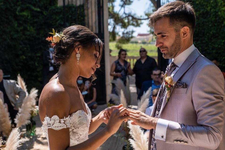 Ceremonia de Alejandro y Laia