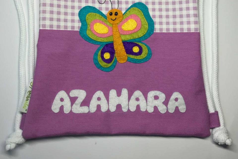 Mochila personalizada 25x30cm