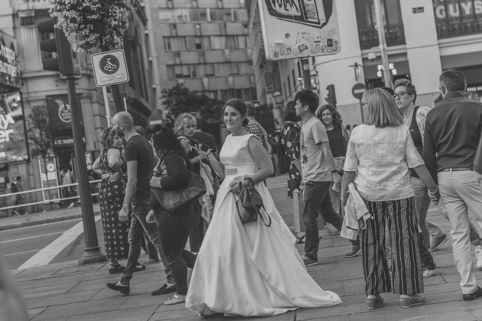 Postboda en Madrid