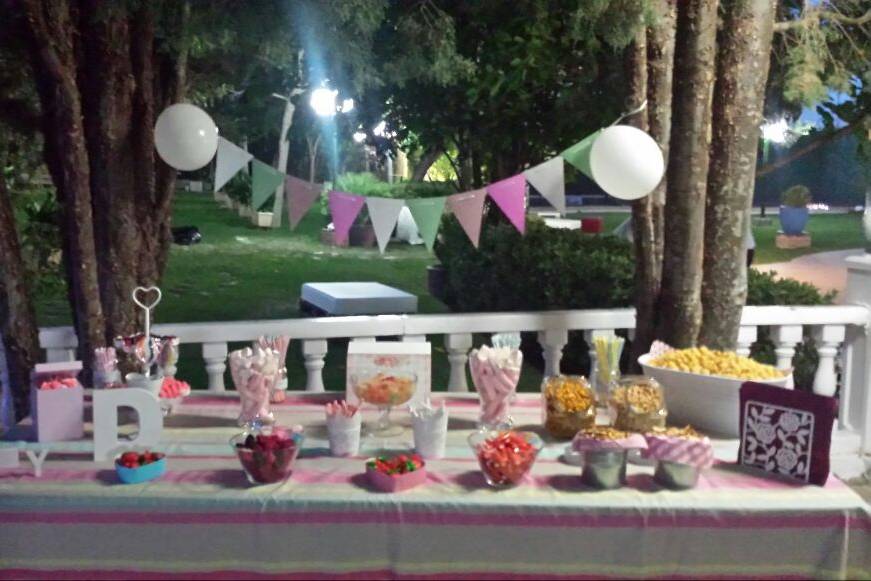 Detalle boda temática andaluza