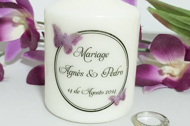 Vela personalizada