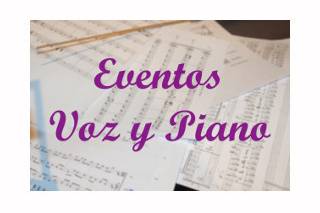 Eventos voz y piano Logo