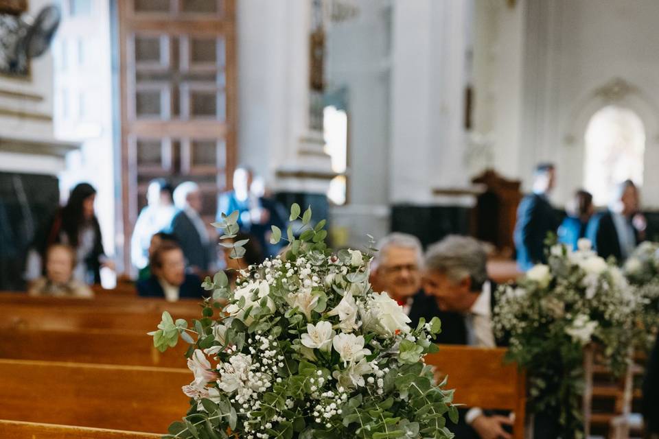 Flores iglesia