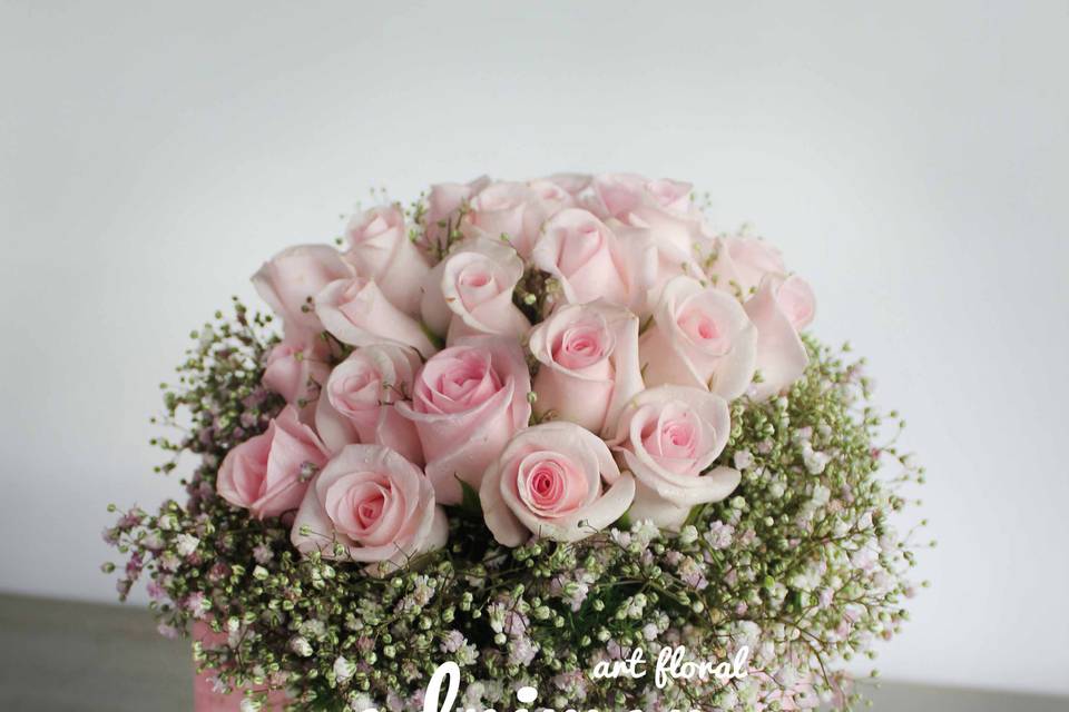 Bouquet en rosa
