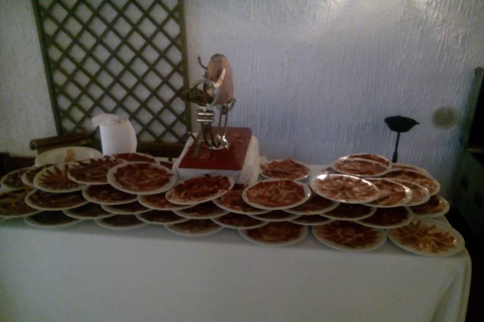 Mesa de jamón