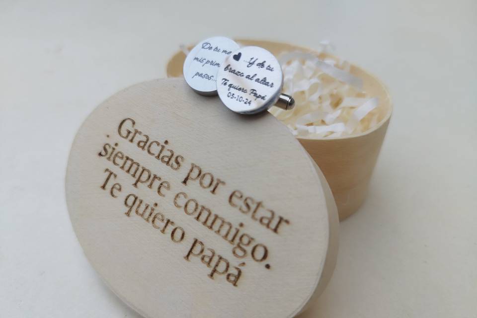 Gemelos personalizados