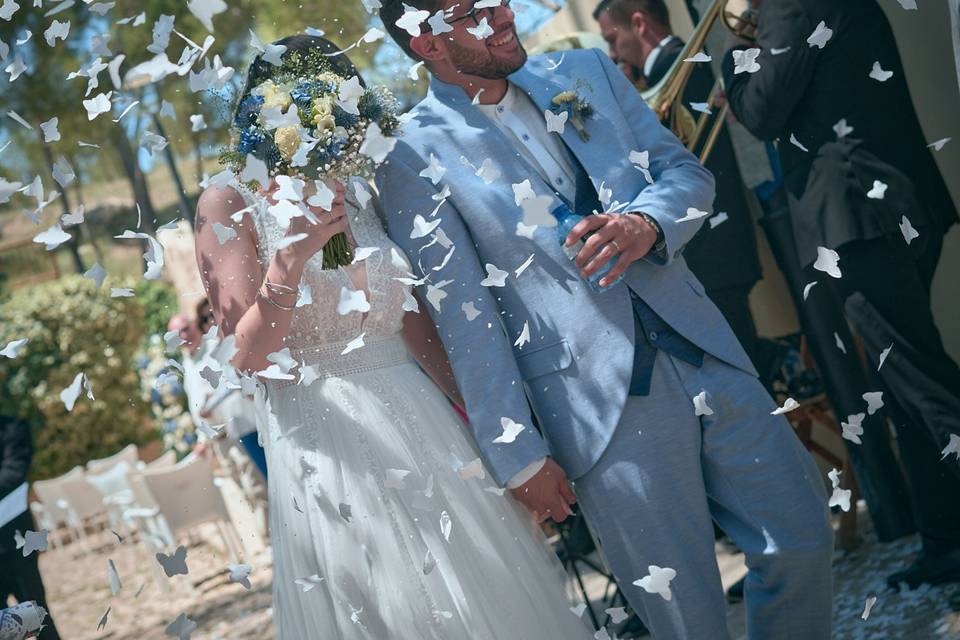 La boda de Javier y Amelia