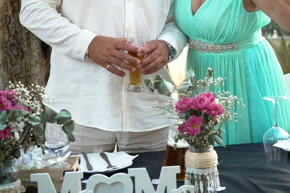 La boda de Antonio y Yolanda