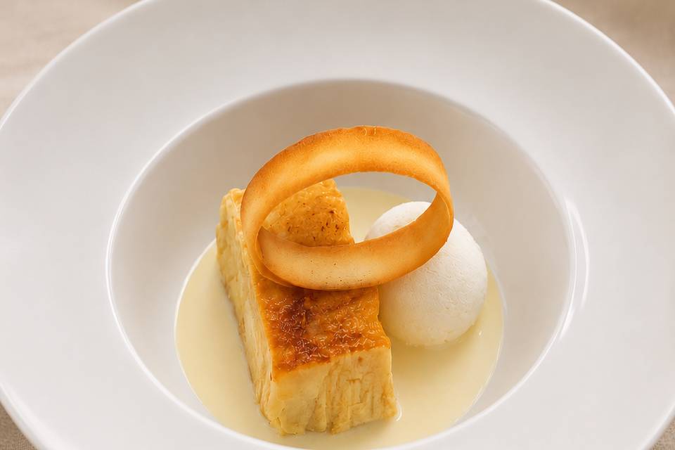 Torrija caramelizada