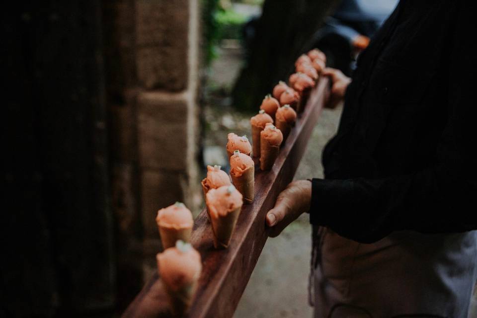 Helado de tomate