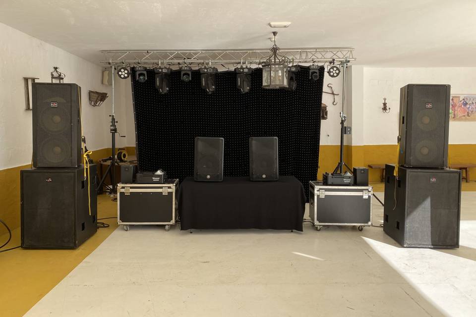 Sonido e iluminación premium