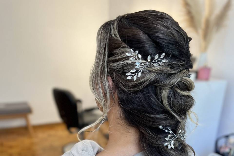 Trenza con textura