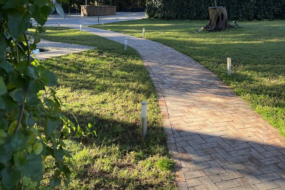 Zona jardines.