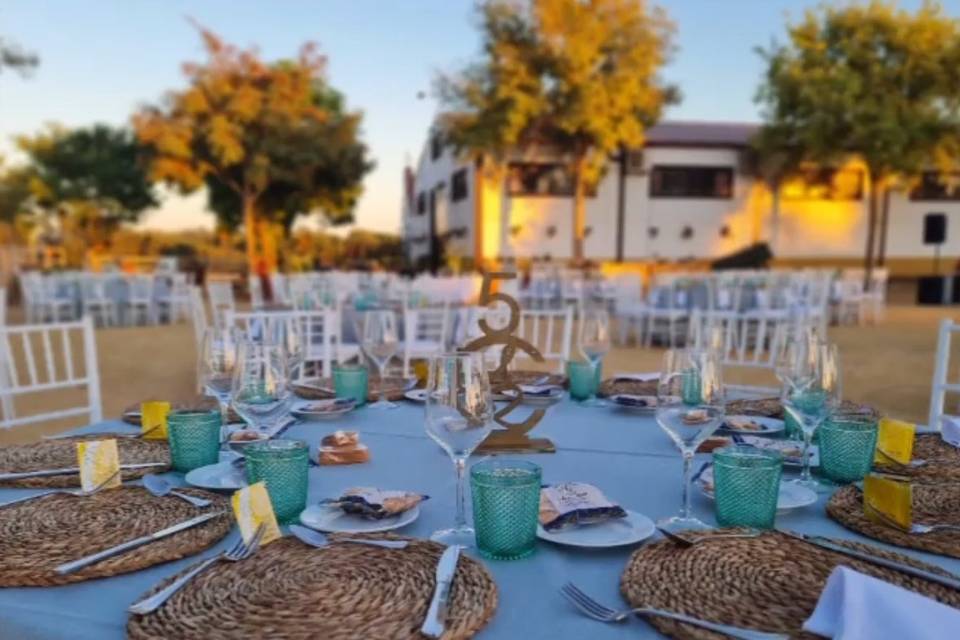 Celebración al aire libre