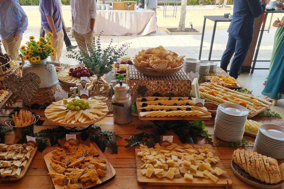 Buffet de quesos