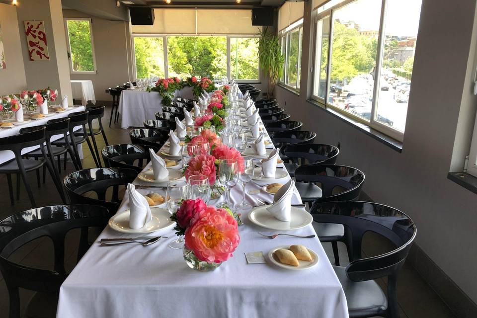 Boda en planta alta