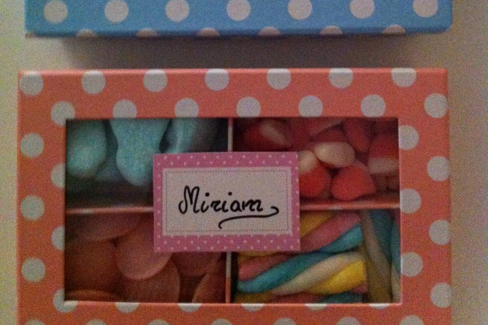 Cajas de chuches