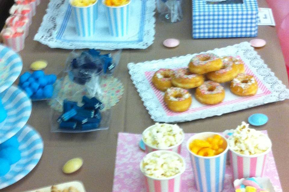 Mesa de boda para niños