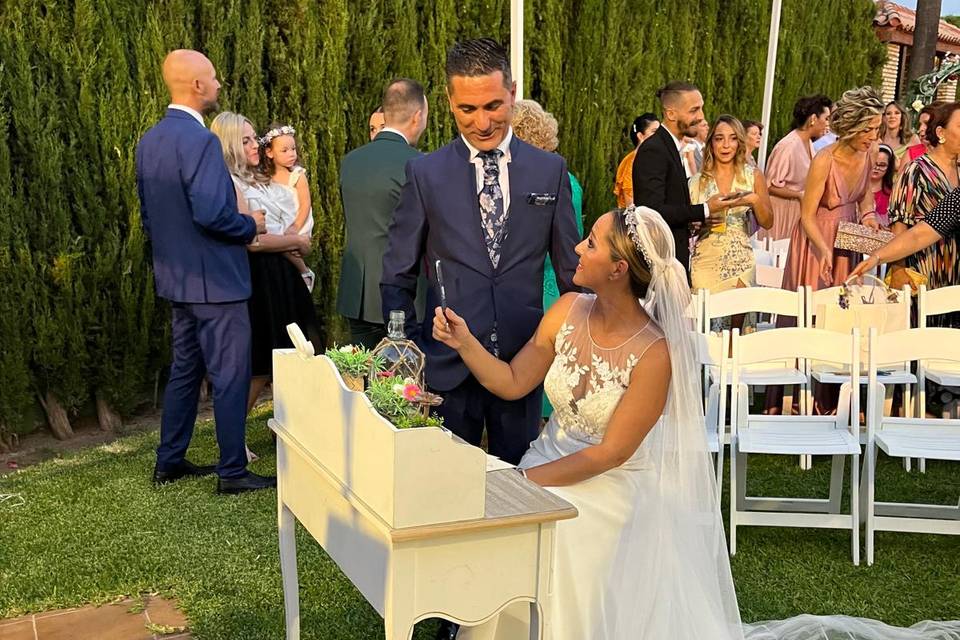 Boda civil