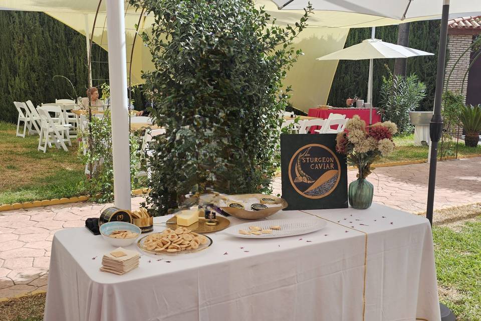 Estación de caviar