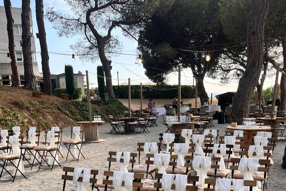 Ceremonia civil en El Mirador