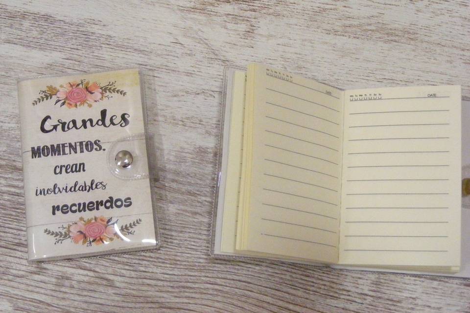 Libreta sin foto pizarra