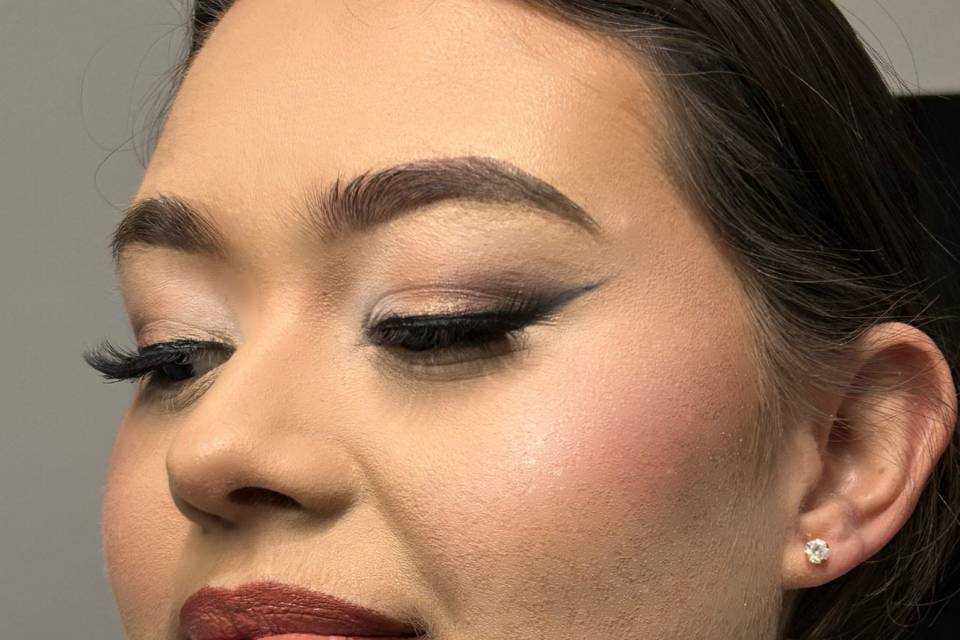 Maquillaje de novia moderna