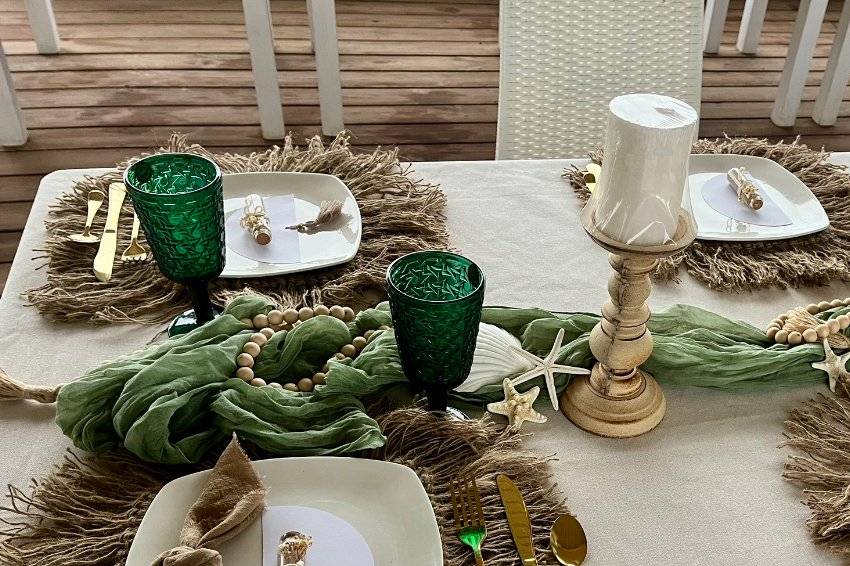 Decoración mesas