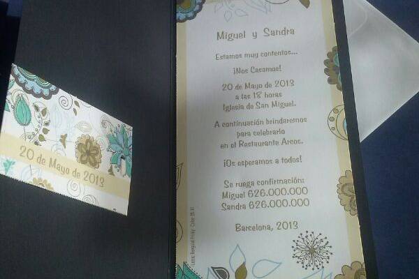 Asesoramiento en invitaciones