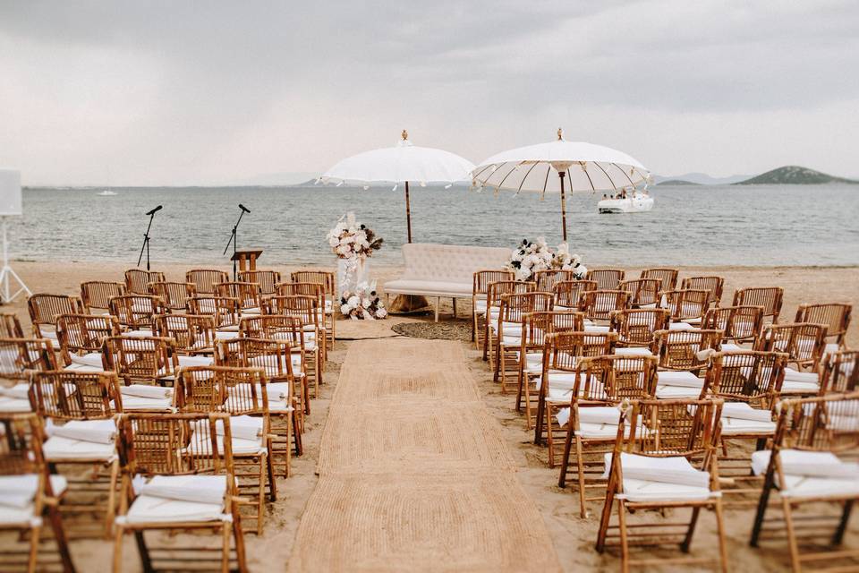 Ceremonias en la playa