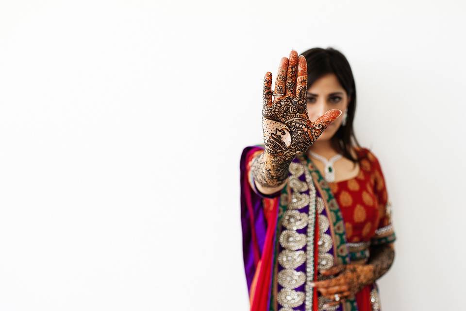 Mehendi hena hindu wedding